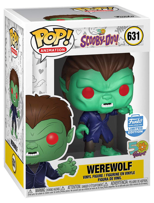 Funko Pop! Animados: Scooby-Doo 50 years - Werewolf 631 - FunkoShop (Vaulted)