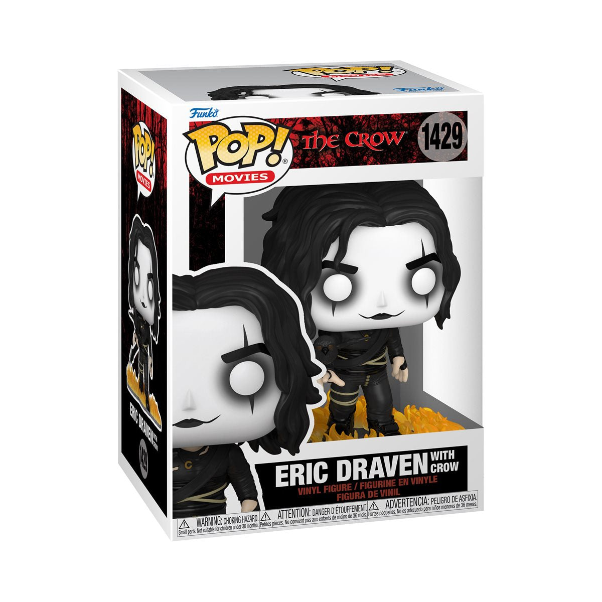 Funko Pop! Movies - The Crow - Eric Draven with Crow 1429