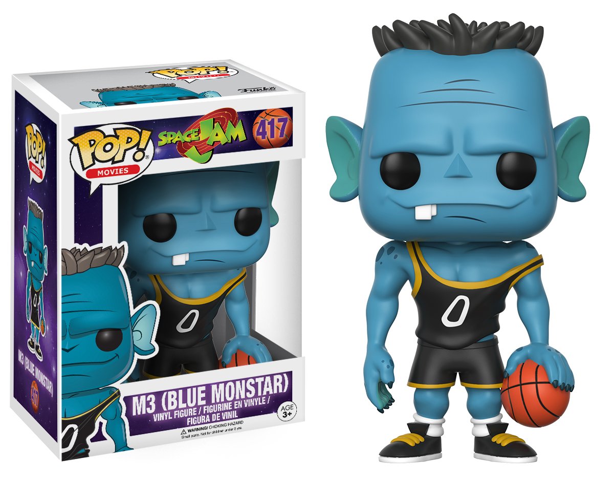 Funko Pop! Animados: Space Jam - M3 (Blue Monstar) 417 (Vaulted)