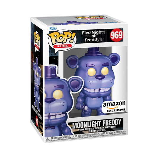 Funko Pop! Games: Four Nights at Freddy's - Moonlight Freddy 969 - Amazon Exclusive