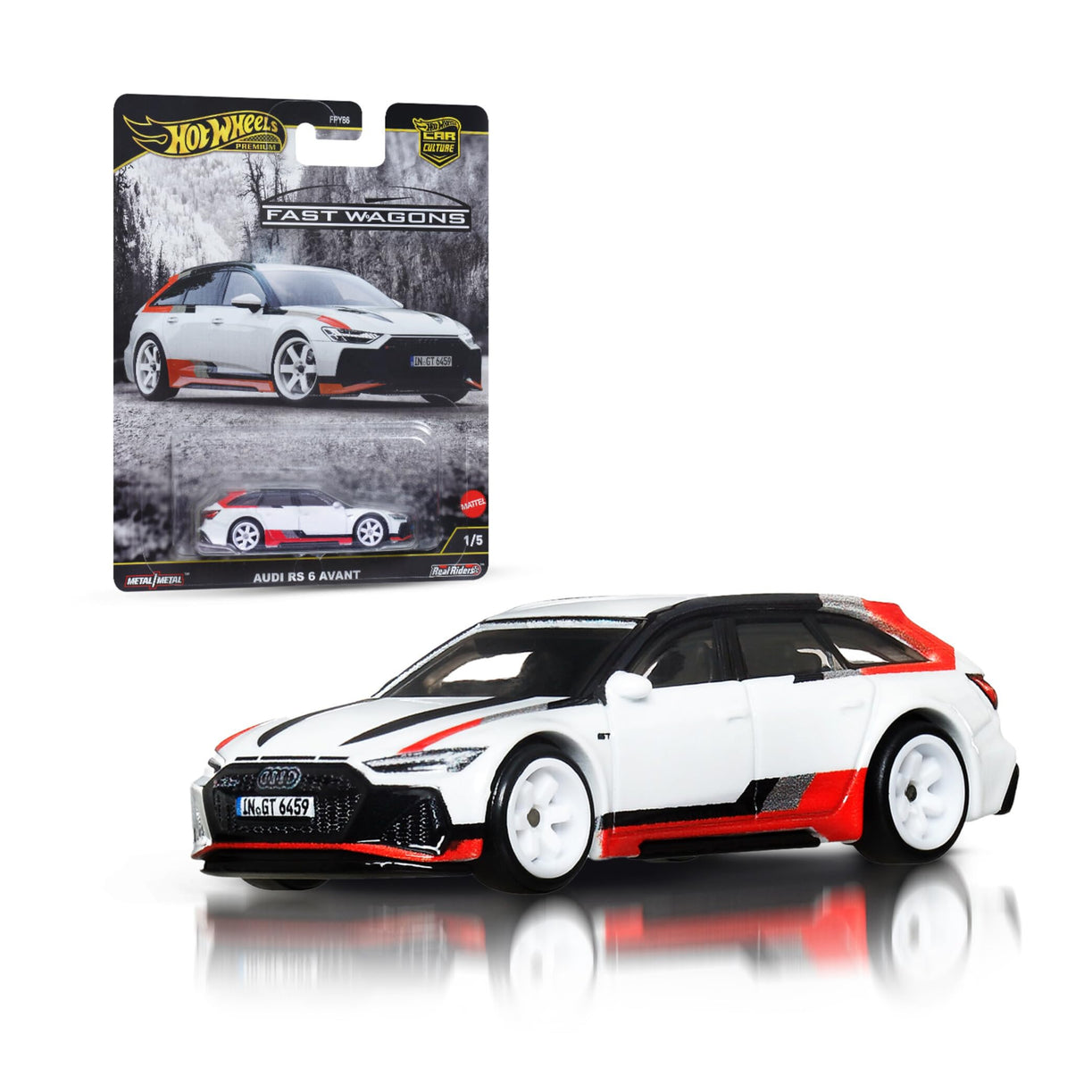 Hot Wheels: Premium | POP Culture: Fast Wagons - Audi RS 6 AVANT