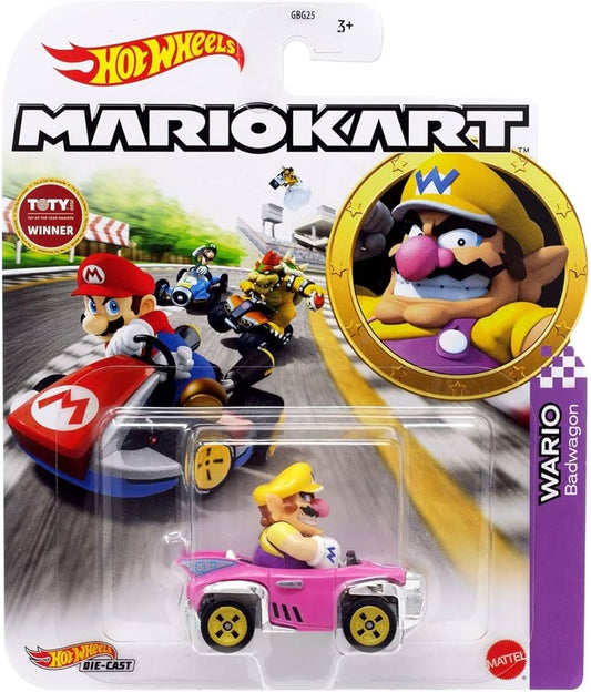 Hot Wheels: Die-Cast | Mario Kart - Wario Badwago