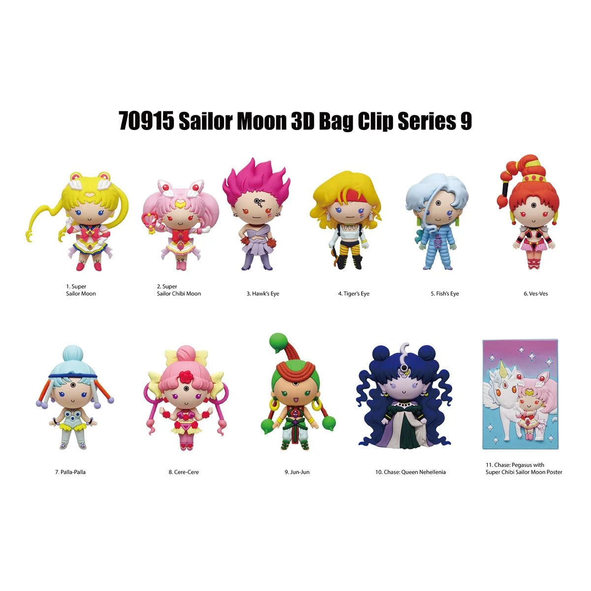 Monogram: Bag Clip | Anime - Sailor Moon - Series 9 (x 1 unidad)