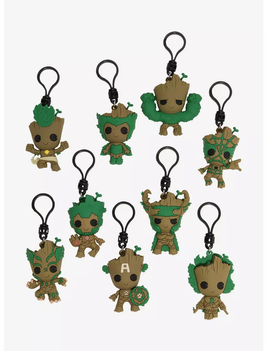 Monogram: Figural Bag Clip  - We are Groot - Series 2 (1 unidad)