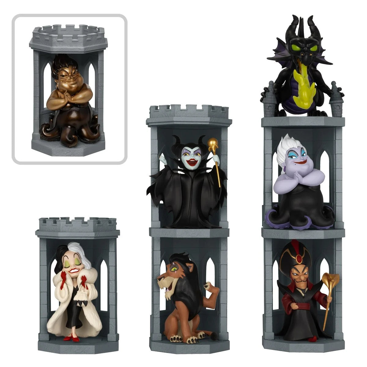 Beast Kingdom: Disney Villians (Tower Series) - Blind Box (x unidad)