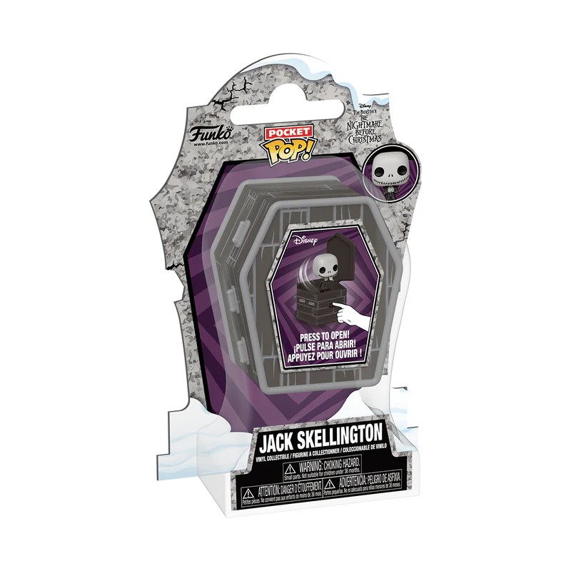 Funko Pop! Funko Pocket POP: The Nightmare Before Christmas - Jack Skellington (Coffin)