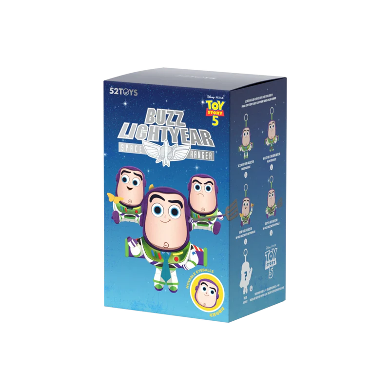 52TOYS - Disney Pixar - Toy Story 5 - Buzz Lightyear Blind Box - Llavero Peluche (x unidad)