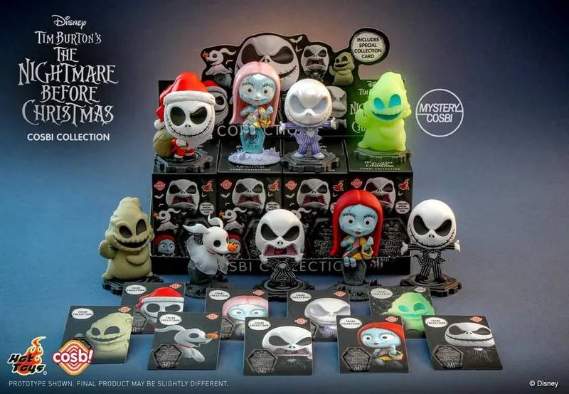 Hot Toys | Cosbi (Bobble Head) -  The Nightmare Before Christmas - Series 2 (Blind-Box Mini-Figure) x unidad