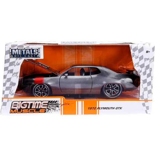 Jada: Die-Cast Metal Vehicle | Bigtime Muscle: 1972 Plymouth GTX - Escala 1:24