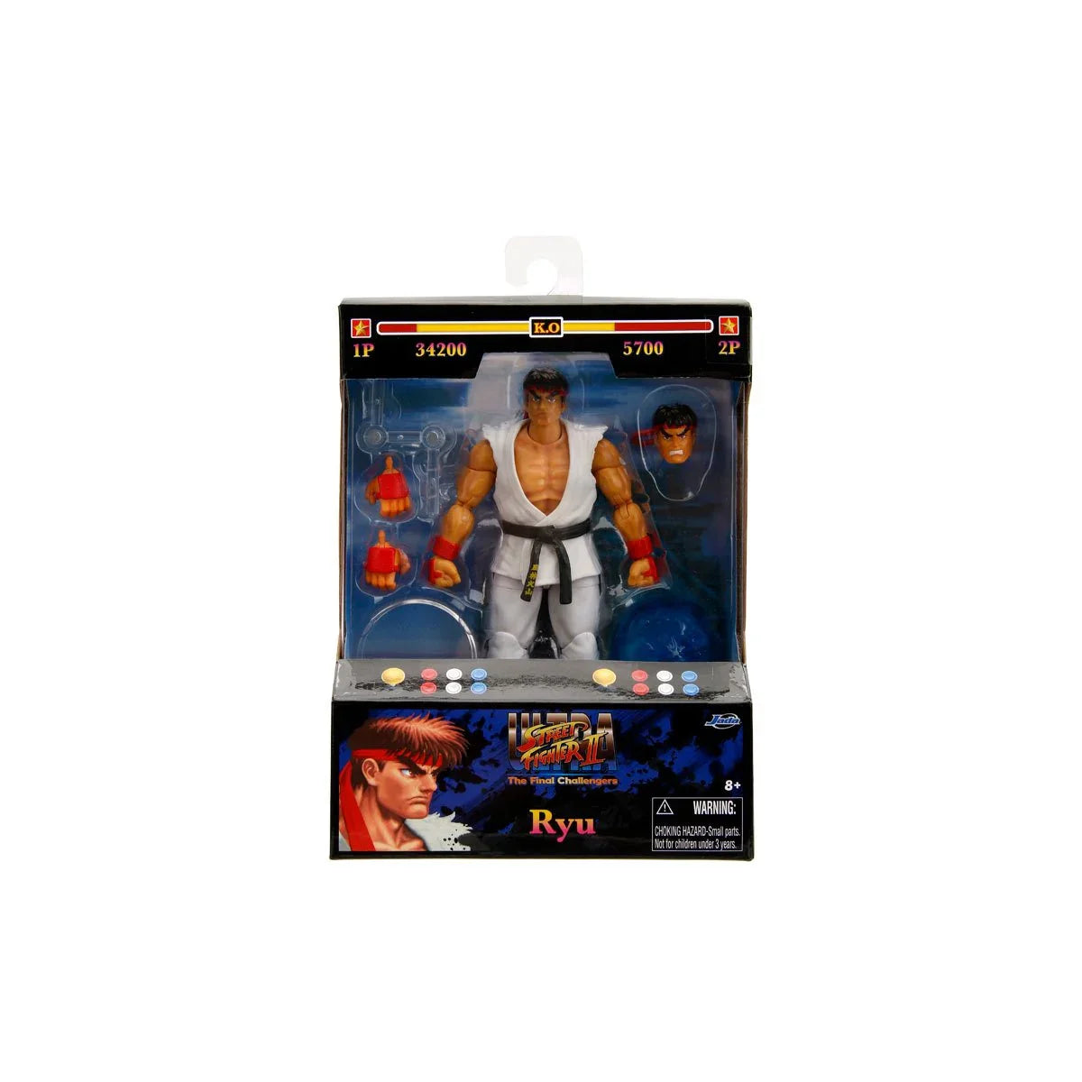 Jada: Action Figure | Ultra Street Fighter II: Ryu - 6 pulgadas