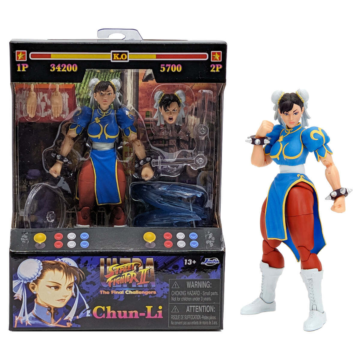 Jada: Action Figure | Ultra Street Fighter II: Chun-Li - 6 pulgadas