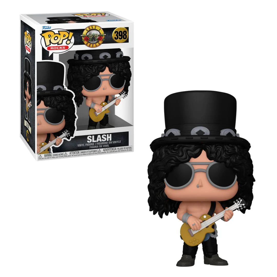 Funko Pop! Rocks: Guns N' Roses - Slash (1990's) 398 (Caja con Detalles)