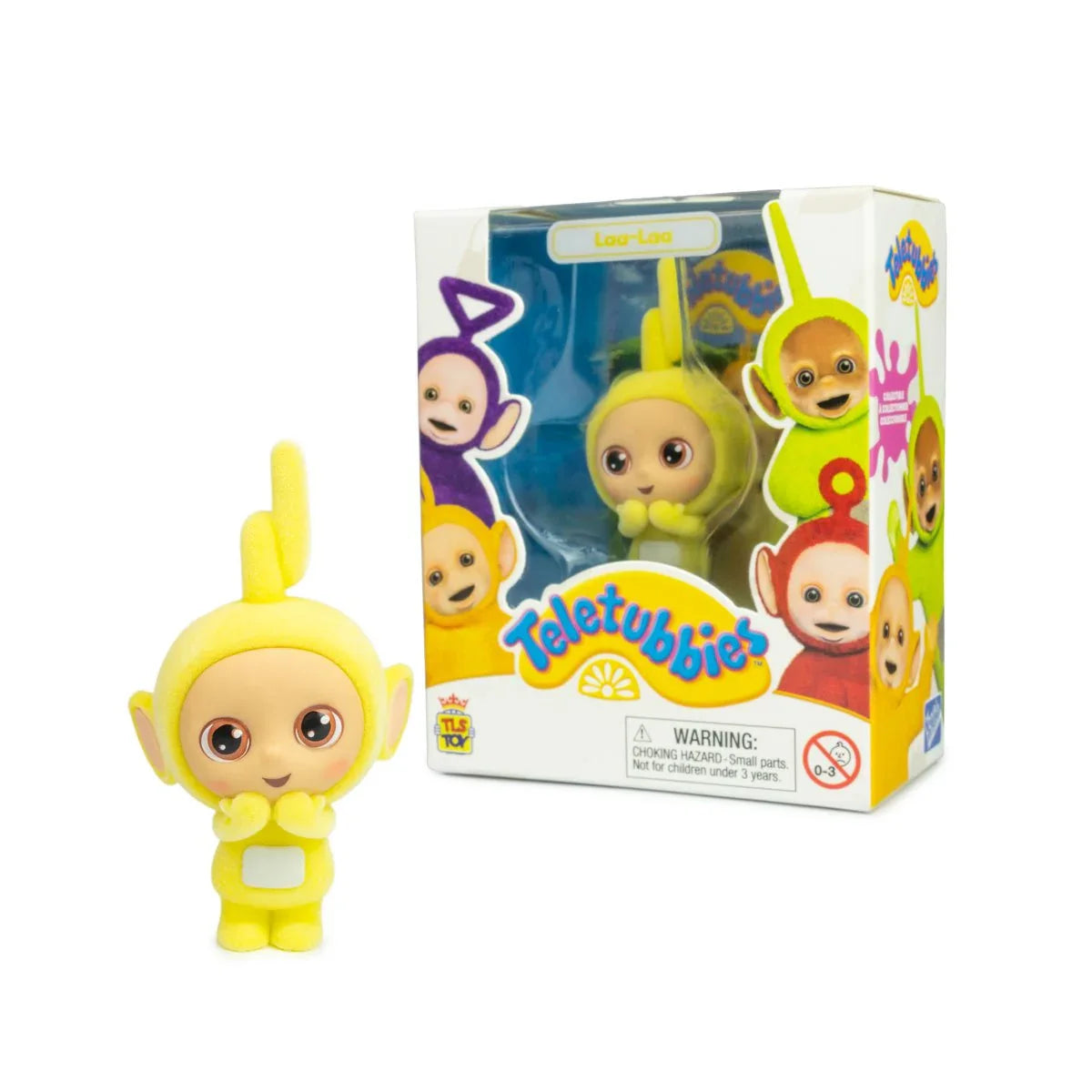 Teletubbies CheeBee - Laa Laa Flocked - Mini Figure