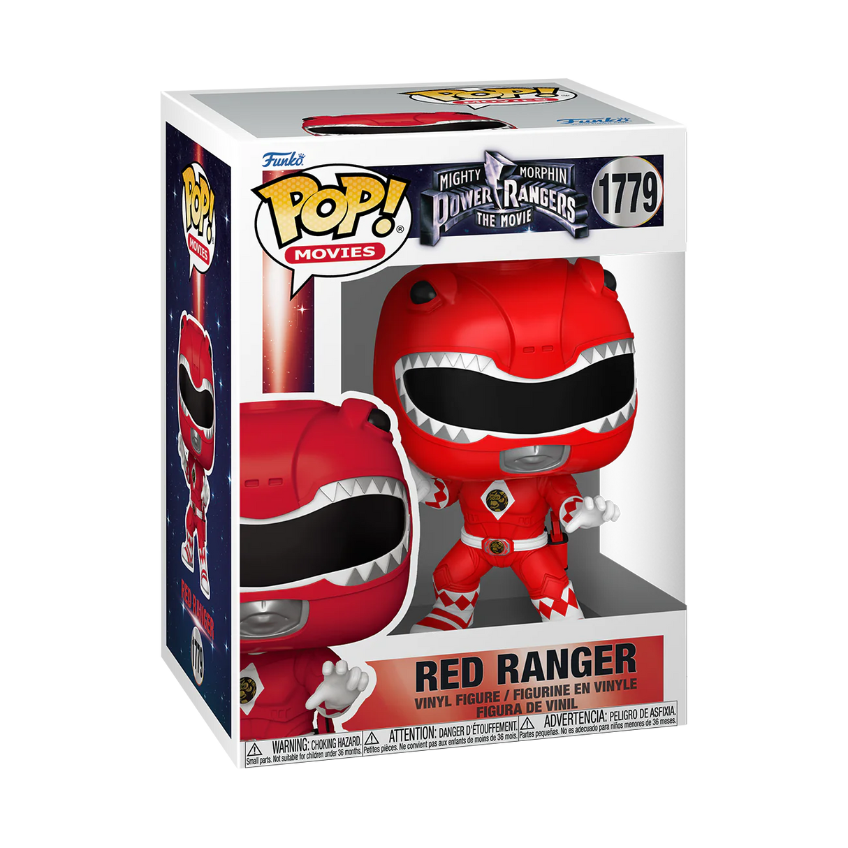 Funko Pop! Mighty Morphin Power Rangers: The Movie - Red Ranger 1779