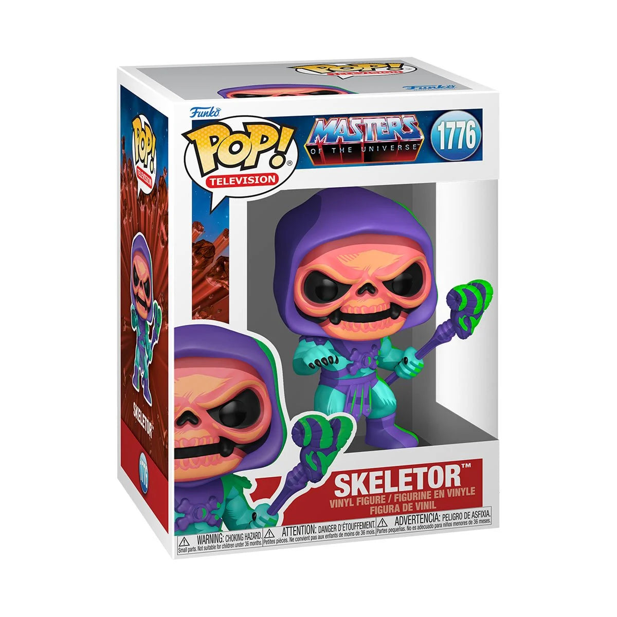 Funko Pop! Television: Masters of the Universe - Skeletor (Retro Neon) 1776