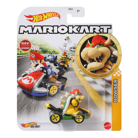 Hot Wheels: Die-Cast | Mario Kart - Bowser Standard Kart