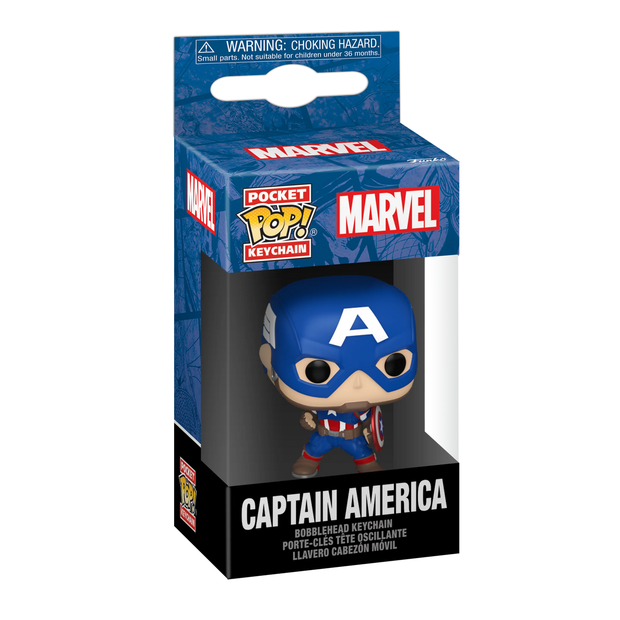 Funko Pop! POCKET KEYCHAIN|Marvel: New Classics -  Captain America