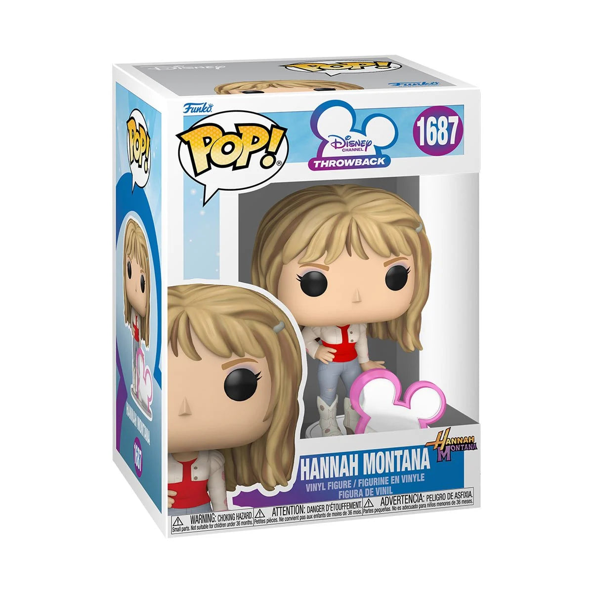 Funko Pop! Disney Throwback - Hannah Montana with Disney Icon 1687