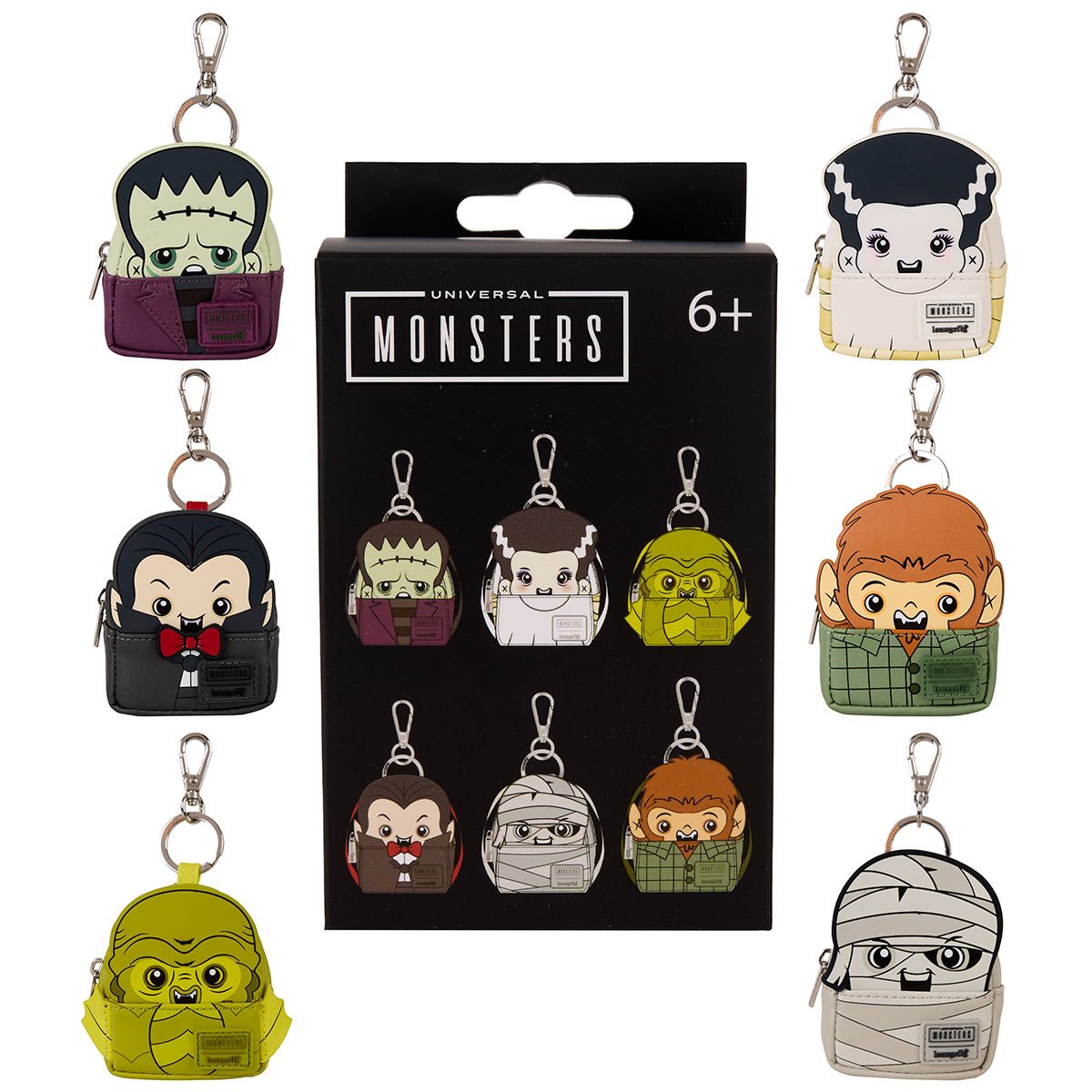 Loungefly Mystery Mini-Backpack: Universal Monsters (1 unidad)