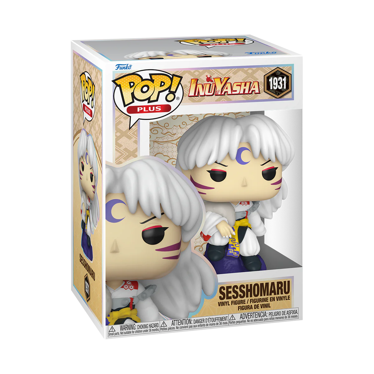 Funko Pop! Anime: InuYasha - Sesshomaru (Sitting) 1931 - PLUS
