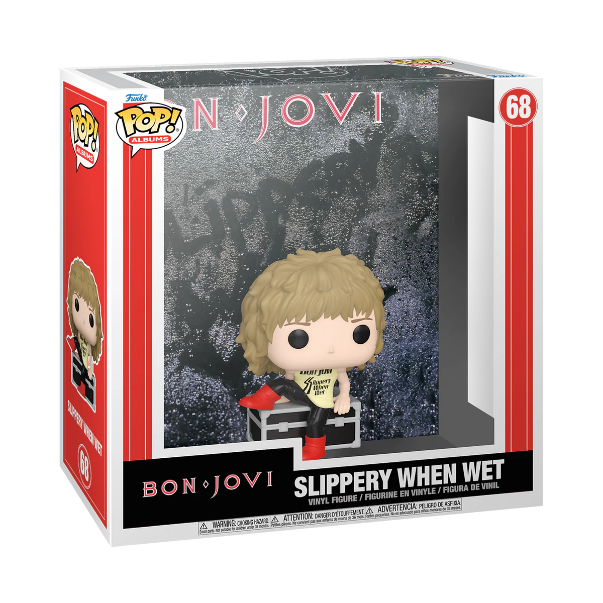 Funko Pop! Rocks: Bon Jovi - Slippery When Wet - (Album Cover) 68