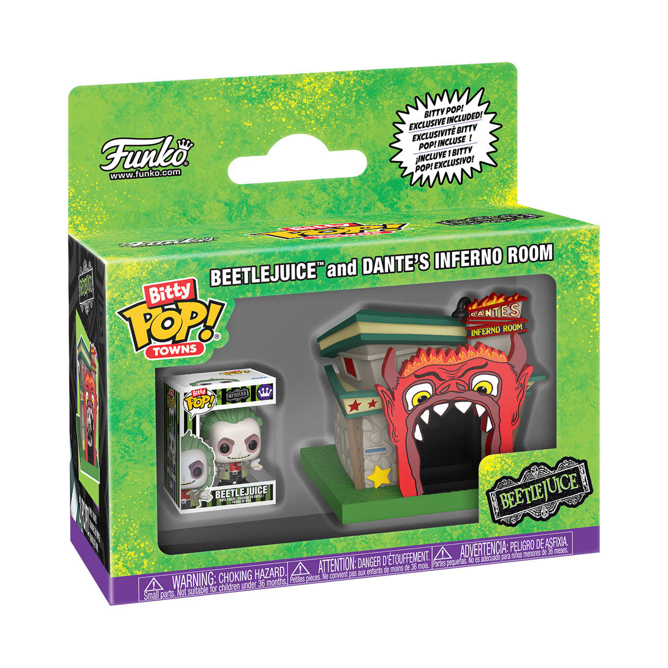 Funko Bitty Pop! Town: Beetlejuice - Dantes Inferno Room