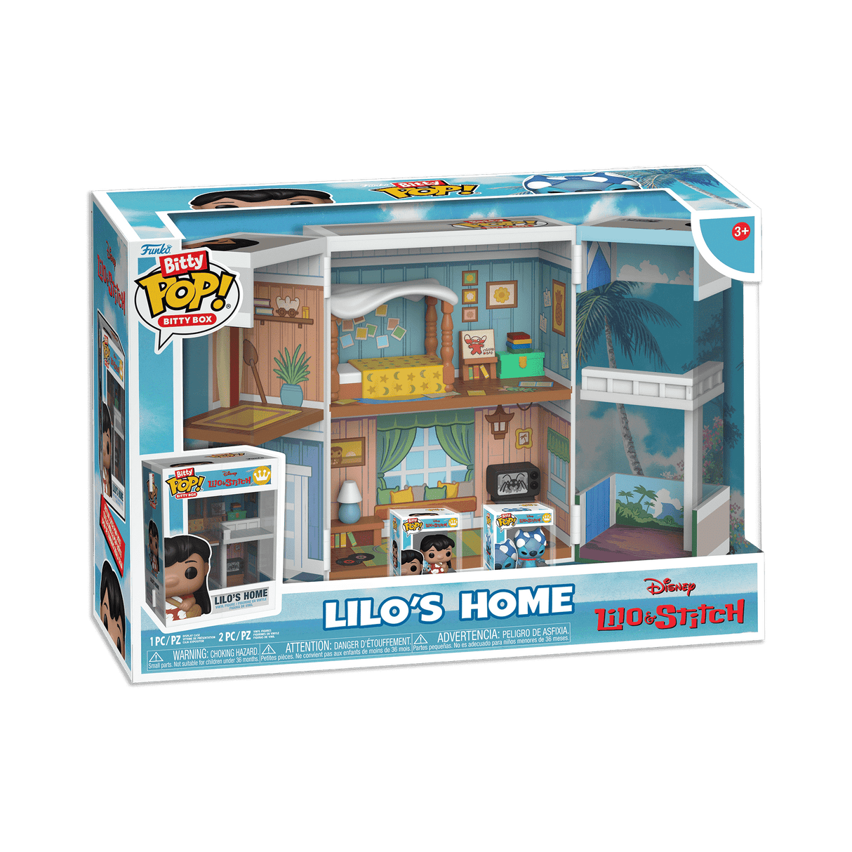 Funko BITTY Pop! BITTY BOX | Playset: Lilo & Stitch - Lilo's Home