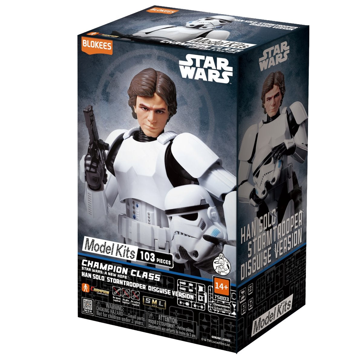 Blokees: Star Wars - A New Hope - Han Solo Stormrooper Disguise (Model Kit)