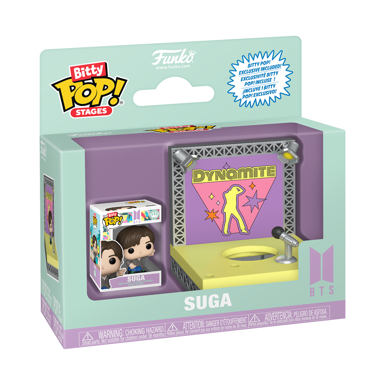 Funko Pop! Bitty Stage: BTS Dynamite - Suga