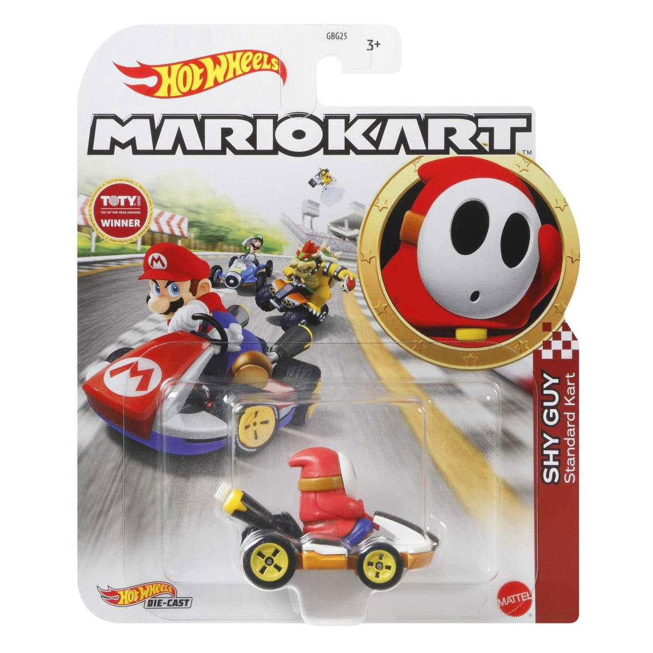 Hot Wheels: Die-Cast | Mario Kart - Shy Guy (Standard Kart)