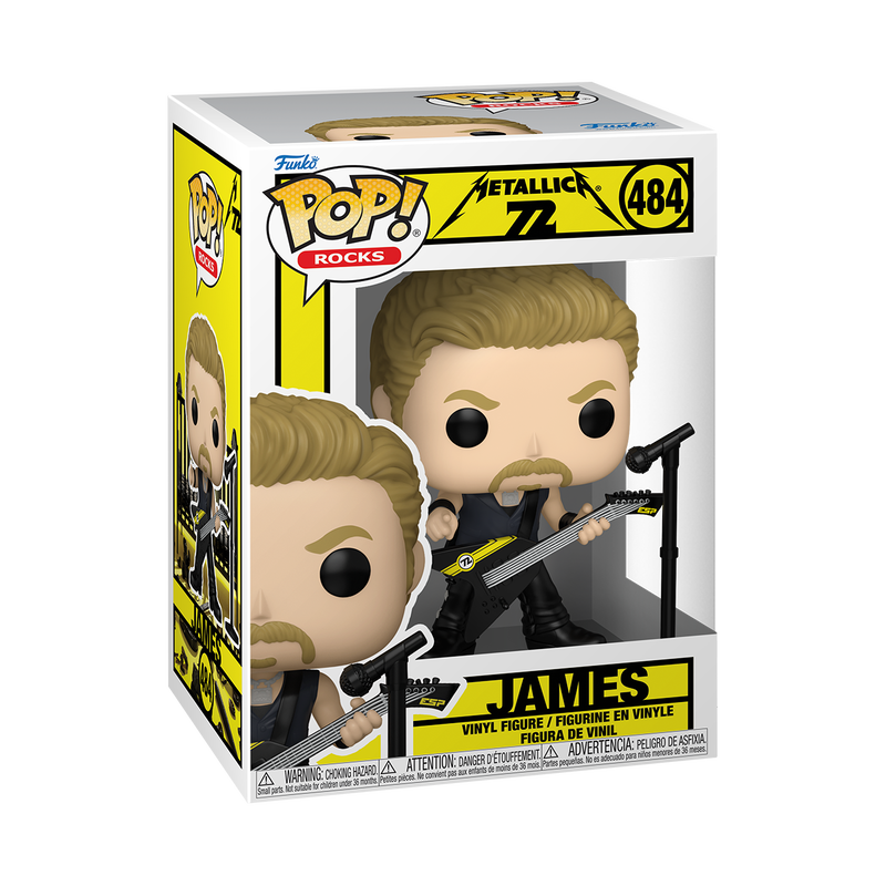 Funko Pop! Rocks: Metallica - James (72 Seasons) 484