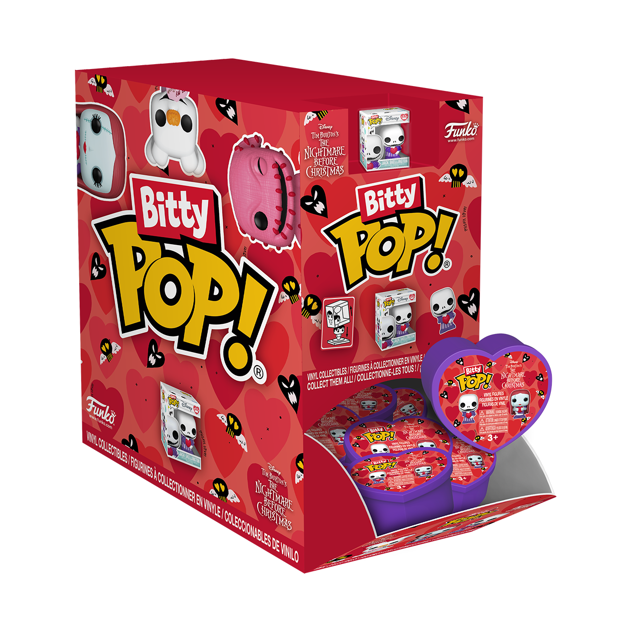 Funko Bitty Pop! The Nightmare Before Christmas Valentines - Mystery bag (x 1 unidad)
