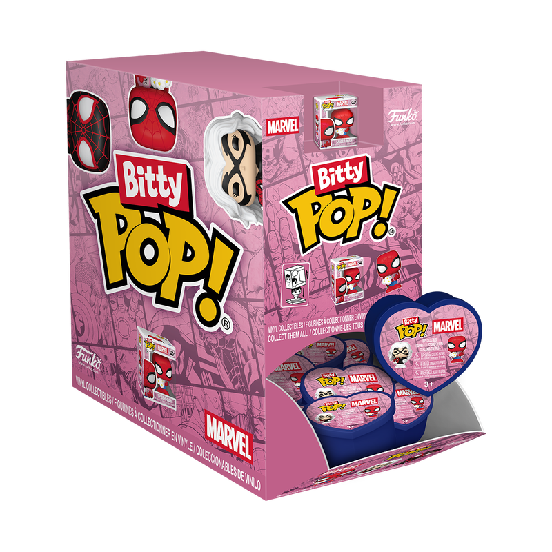 Funko Bitty Pop! Spider-Man Valentines - Mystery bag (x 1 unidad)
