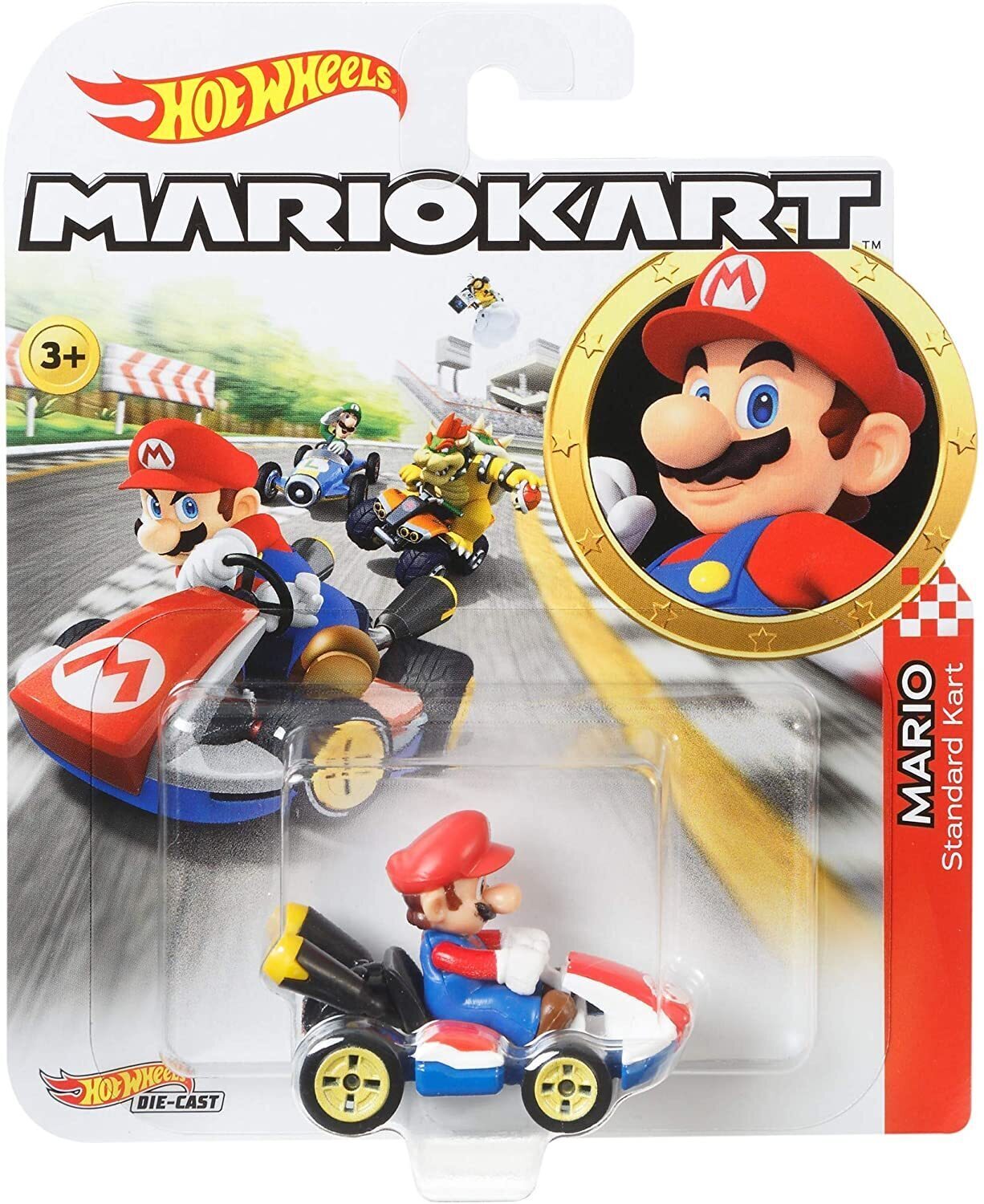 Hot Wheels: Die-Cast | Mario Kart - Mario Standart Kart