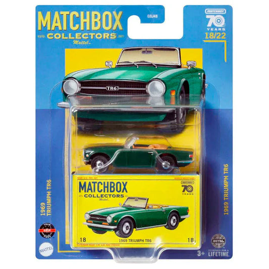 Matchbox: Collectors 70 Years| 1969 TRUMPH TR6