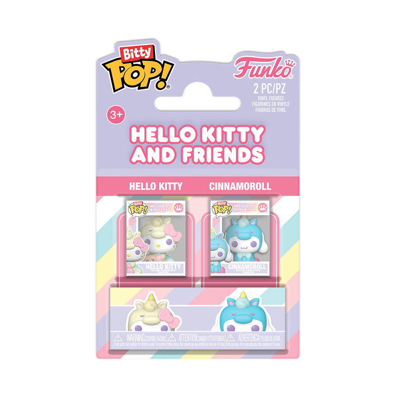 Funko Bitty Pop! Sanrio: Hello Kitty and Cinnamoroll 2-Pack
