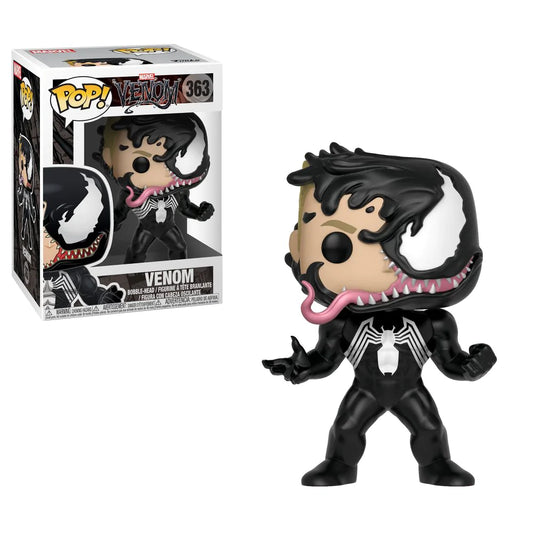 Funko Pop! Marvel: Marvel Venom - Venom 363 (Caja con Detalles)