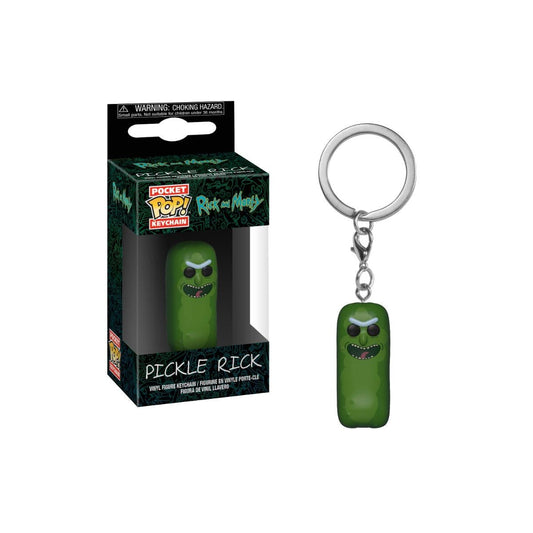 Funko Pop! POCKET KEYCHAIN | Rick and Morty: Pickle Rick