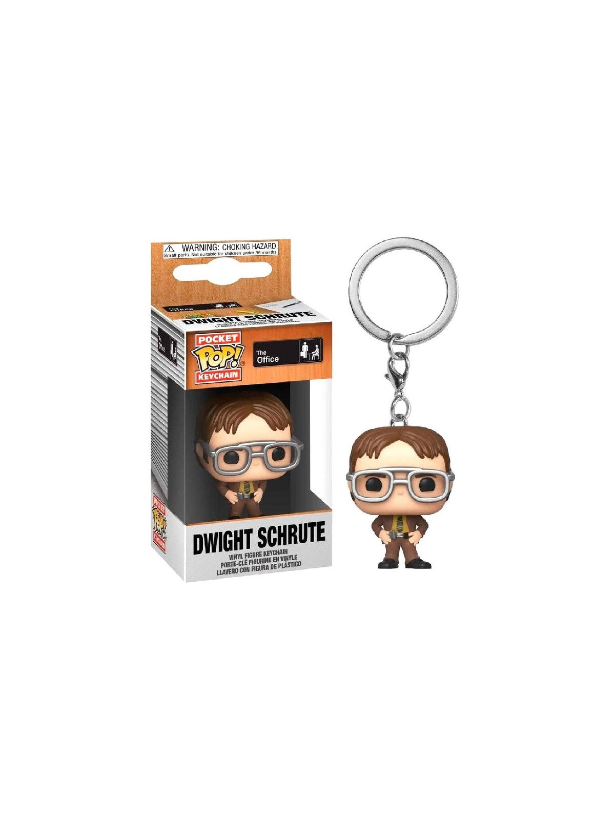 Funko Pop! POCKET KEYCHAIN |The Office: Dwight Schrute