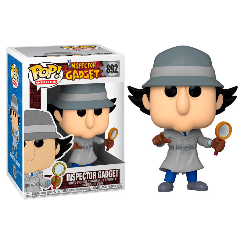 Funko Pop! Animados: Inspector Gadget - Inspector Gadget (Flying) 893 - Caja con Detalle