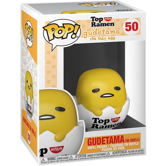 Funko Pop! Top Ramen Nissin:Gudetama The Lazy Egg - Gudetama (in shell) 50