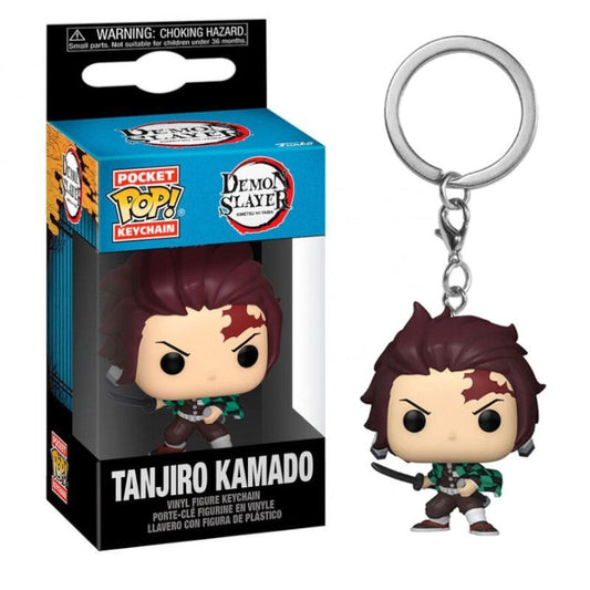 Funko Pop! Anime: Demon Slayer Kimetsu no Yaiba - Tanjiro Kamado KeyChain