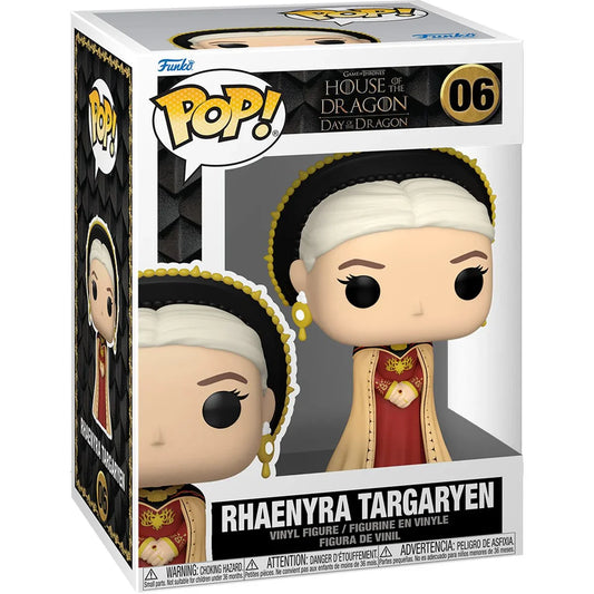 Funko Pop! House of the Dragon: Rhaenyra Targaryen 06 - Caja con Detalles