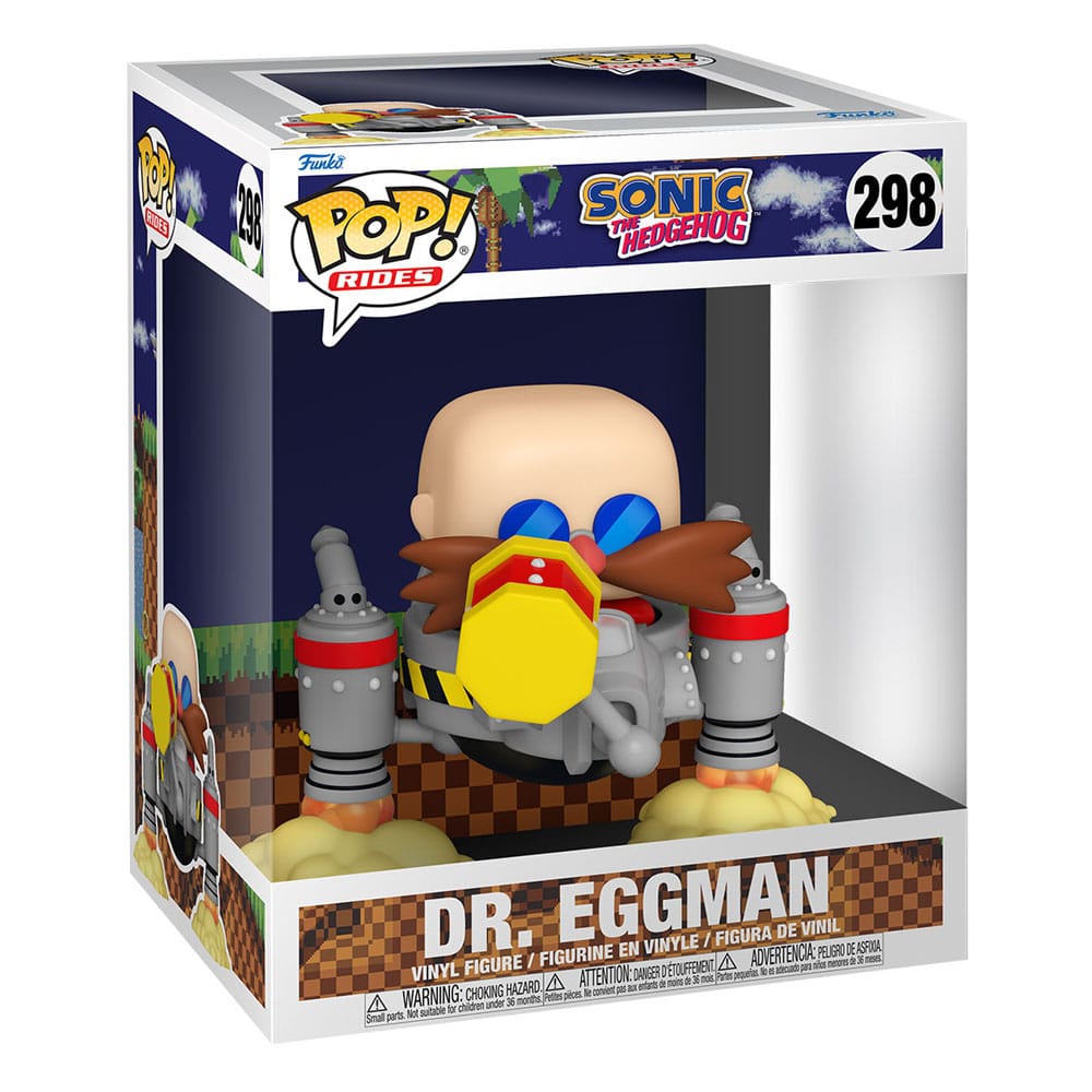 Funko Pop! Games: Sonic - Dr. Eggman 298 (Deluxe)