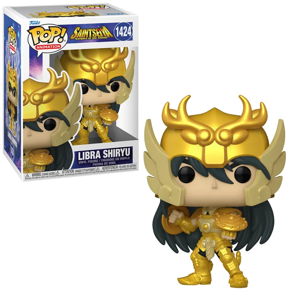 Funko Pop! Anime: Saint Seiya - Libra Shiryu 1424 (Golden Armor)