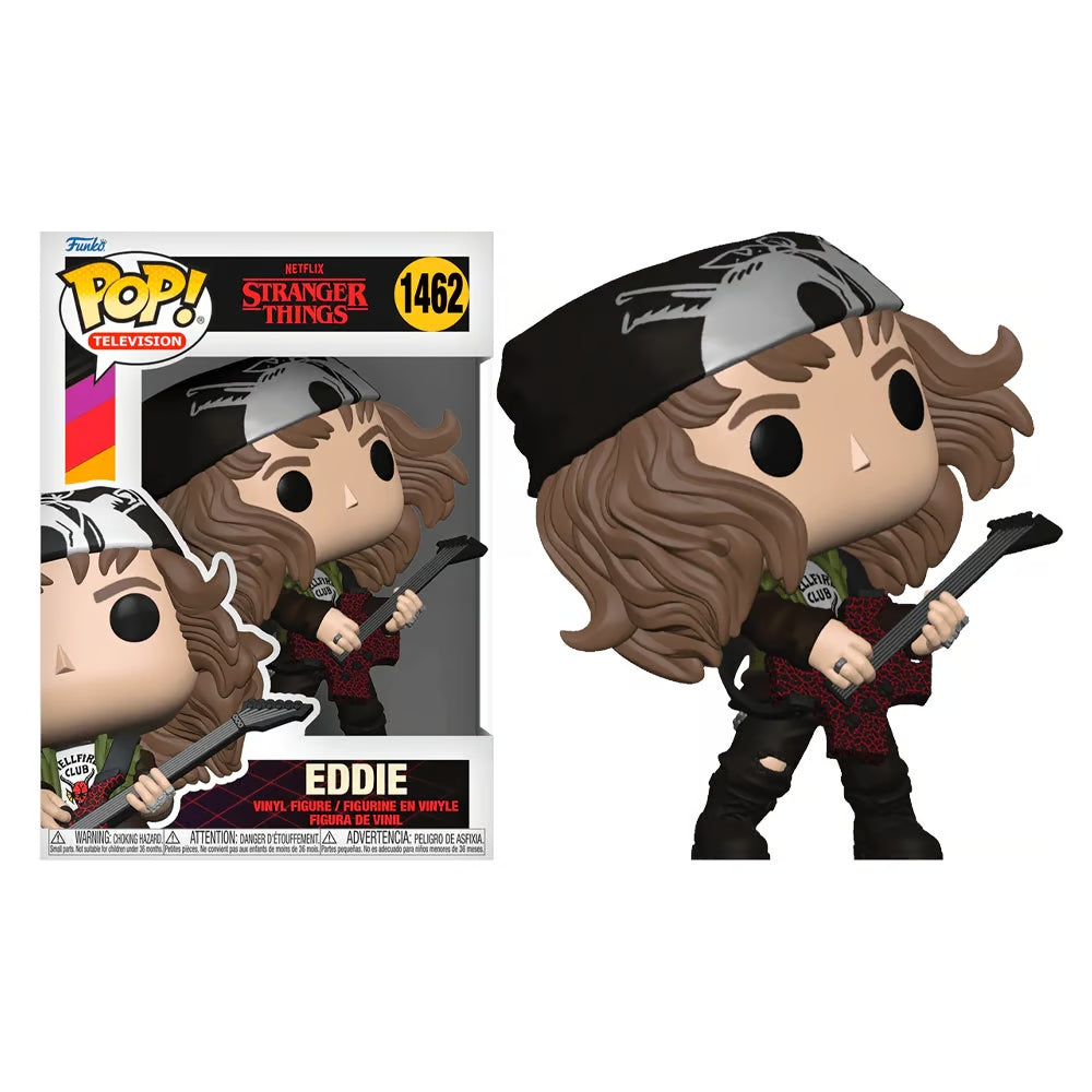 Funko Pop! Television: Stranger Things (Season 4) - Eddie with Guitar 1462