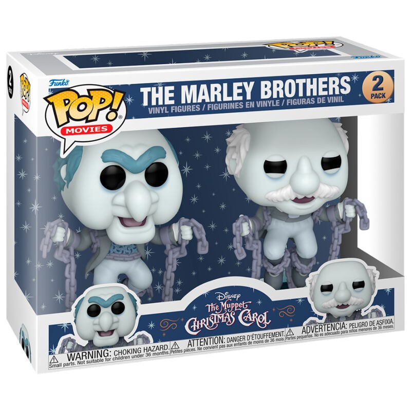 Funko Pop! The Muppet Christmas Carol - The Marley Brothers (2 pack)