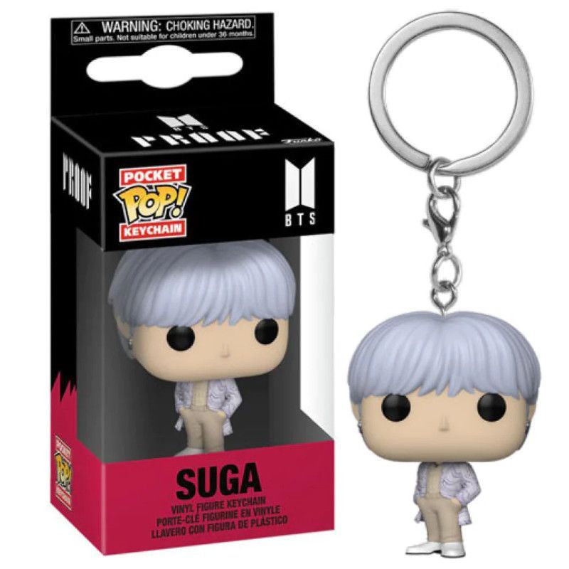 Funko Pop! Pocket Keychain - Rocks: BTS| Proof: Suga