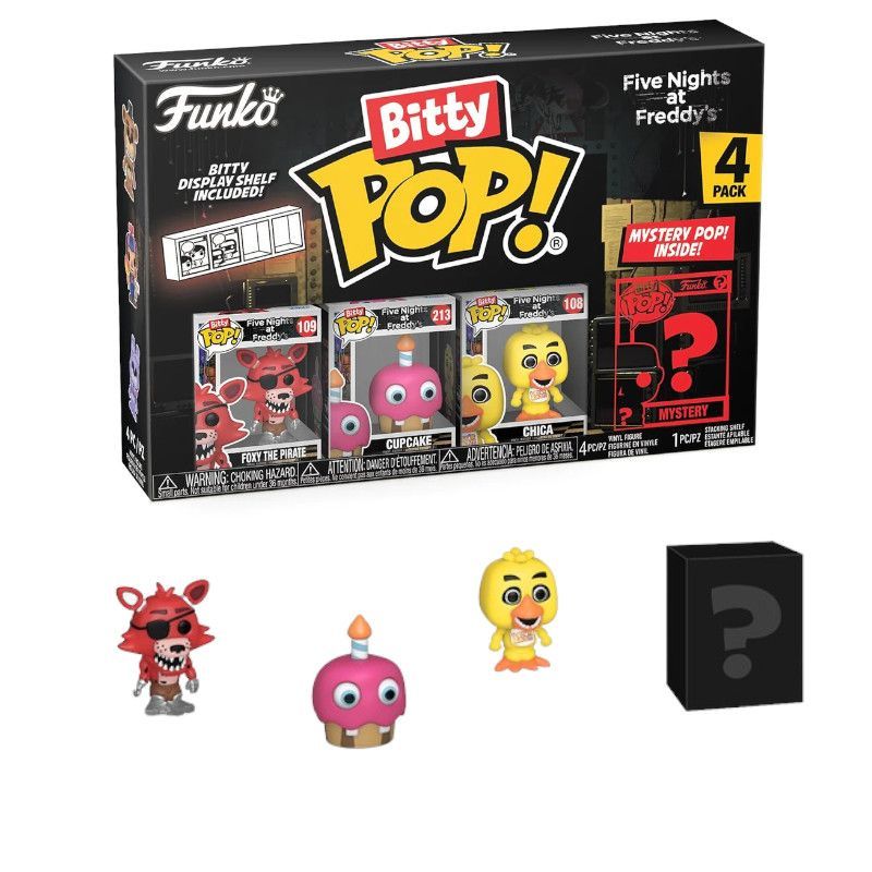 Funko Bitty Pop! Five Nights at Freddy's - 4pack (Foxy the Pirate)