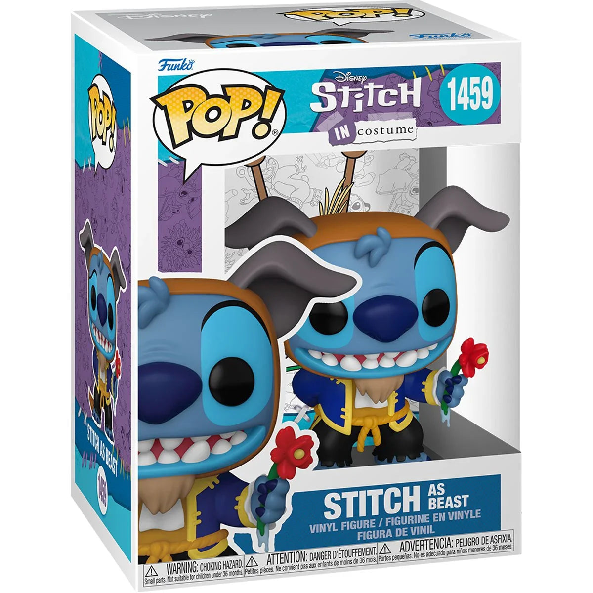 Funko Pop! Disney: Stitch in Costume - Stitch as Beast 1459